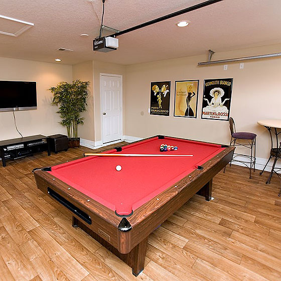 Game Room? -or- Garage? Let us move your table into its new place.