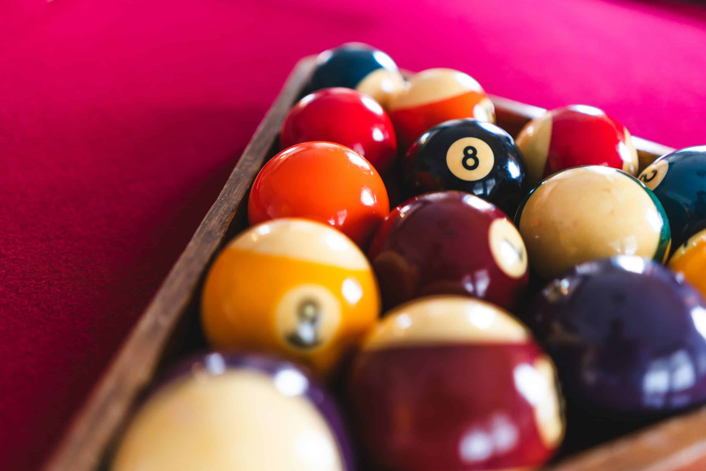 pool balls